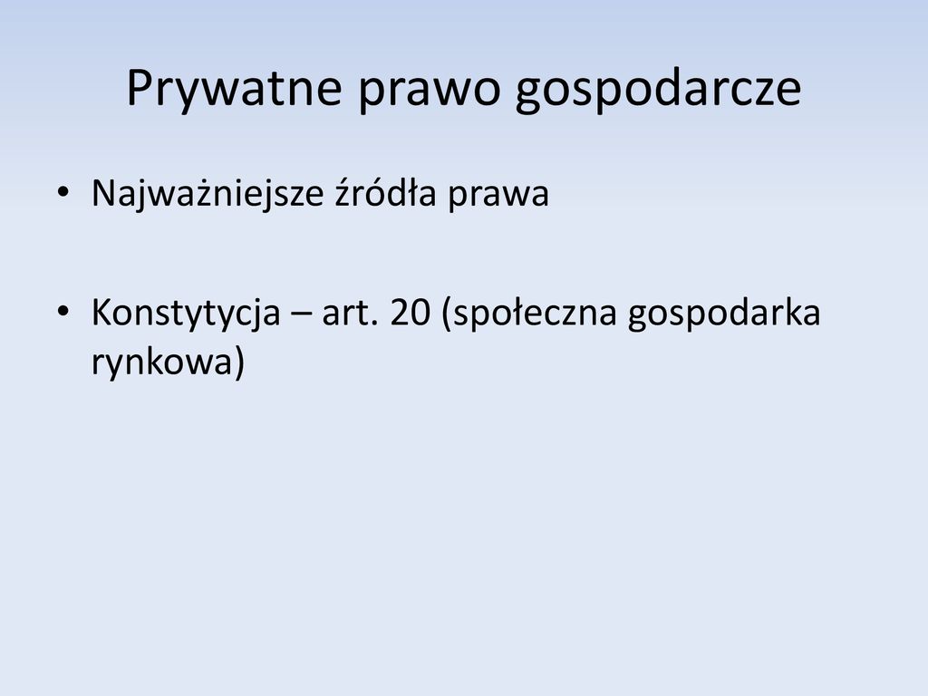 Publiczne Prawo Gospodarcze Ppt Pobierz